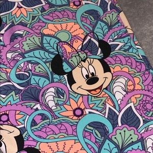 LuLaRoe Disney Minnie Leggings OS